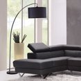 thumbnail image 1 of 78" Black Arch Floor Lamp with Kd Shade W/ Double Box (1Pc/Ctn) (2.15/26.84),Black Metal Lighting Lamps, 1 of 1
