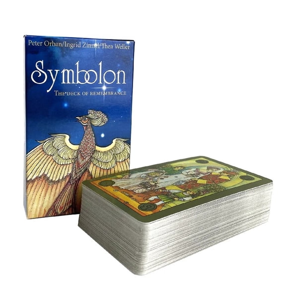 78 Cards Symbolon The Deck Of Remembrance Tarot Cards Games English Version Family Party Board Game Divination Fate Tarot Cards