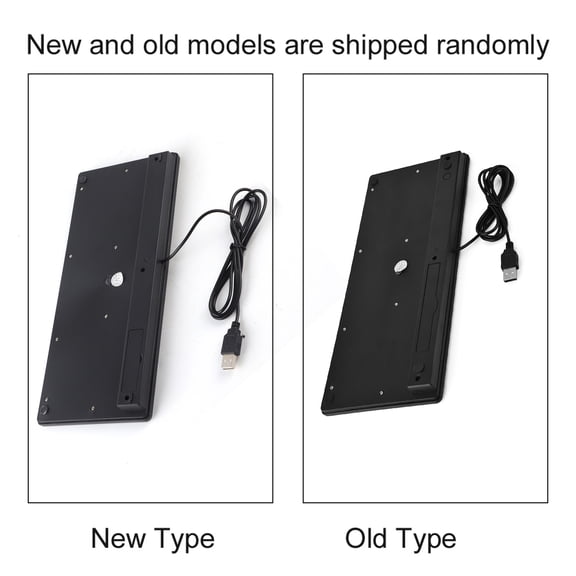 78,Key Ultra,Thin USB Wired Keyboard, Durable ABS Keys For Laptop Desktop, 1.2m Cable
