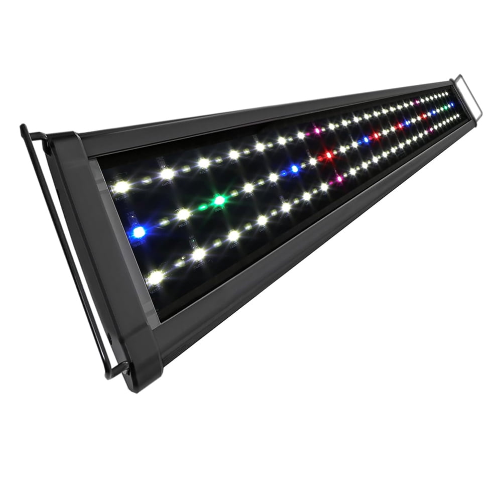78 LED Aquarium Light, Full Spectrum Fish Tank Light with Extendable Brackets, Adjustable Fresh