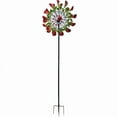 thumbnail image 1 of 78" Multicolor Metal Wind Spinner, 1 of 10