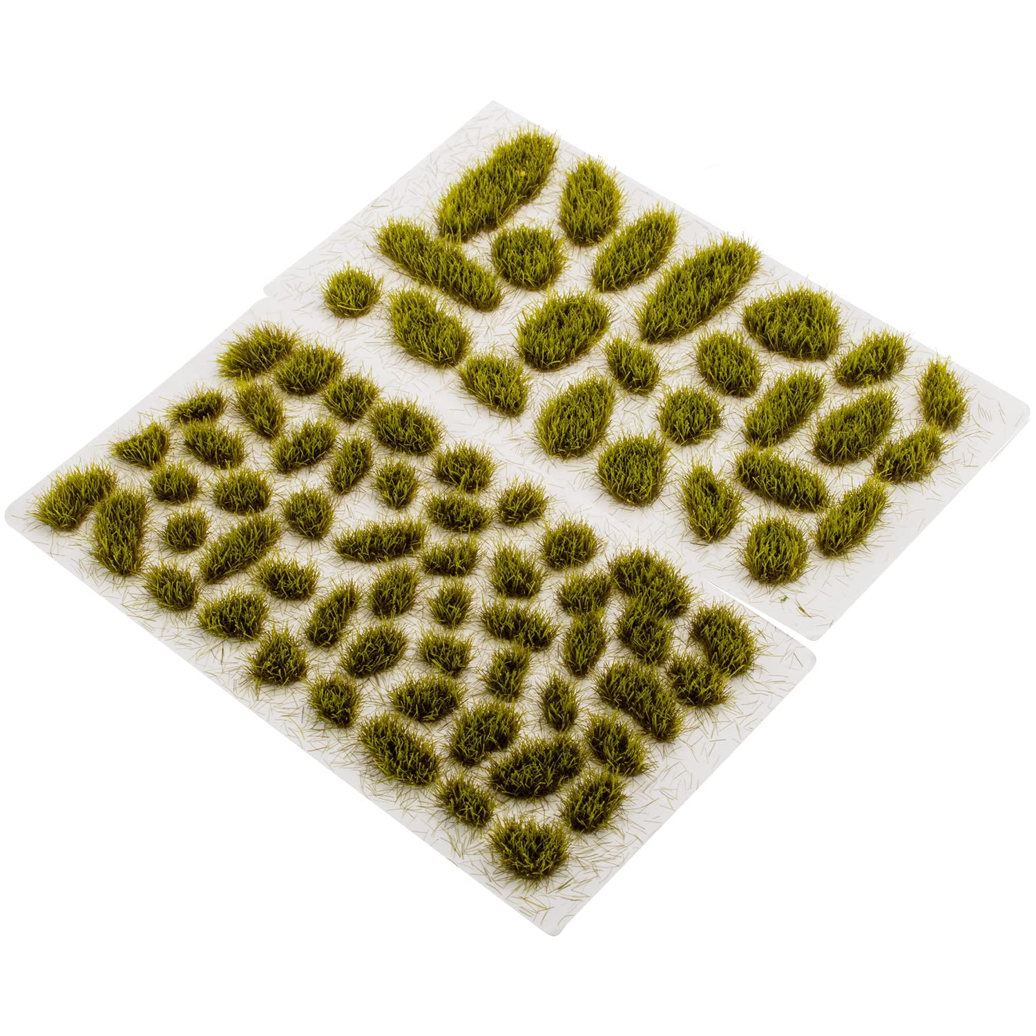 78 Pcs Static Grass Tuft Model Bushy Tufts Lowland Shrubs Tuft Terrain ...