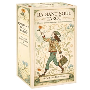 78 Tarot Cards, 13x8 Cm Radiant Soul Tarot Deck, Guide Life Problems Clearly and Calmly, Includes Paper Manual