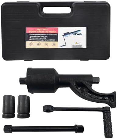 Heavy Duty Torque Multiplier Wrench Set - 1/2 Drive, 1:16 Ratio, Max 680Nm For Lug Nut Removal