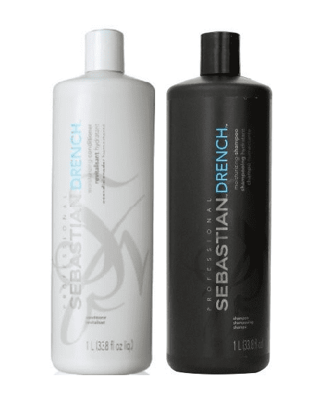 78 Value Sebastian Professional Drench Moisturizing Shampoo Conditioner Duo 33.8oz Each