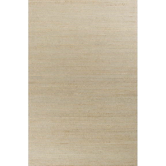 78" X 114" Grey Wool or Jute Rug