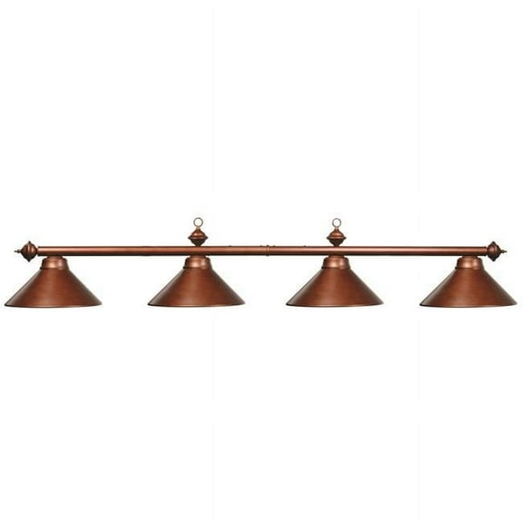 78 in. 4 Light Fixture Billiard Light - English Tudor