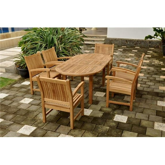 78 in. Oval Extension Table