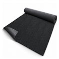 thumbnail image 1 of 78 in. Wide x Cut-to-Length – Non-Slip, All-Weather, Heavy-Duty Utility Runner Rug – Absorbent, Dirt-Trapping, Kid and Pet Safe for Entryways and High-Traffic Areas, Black, 1 of 10