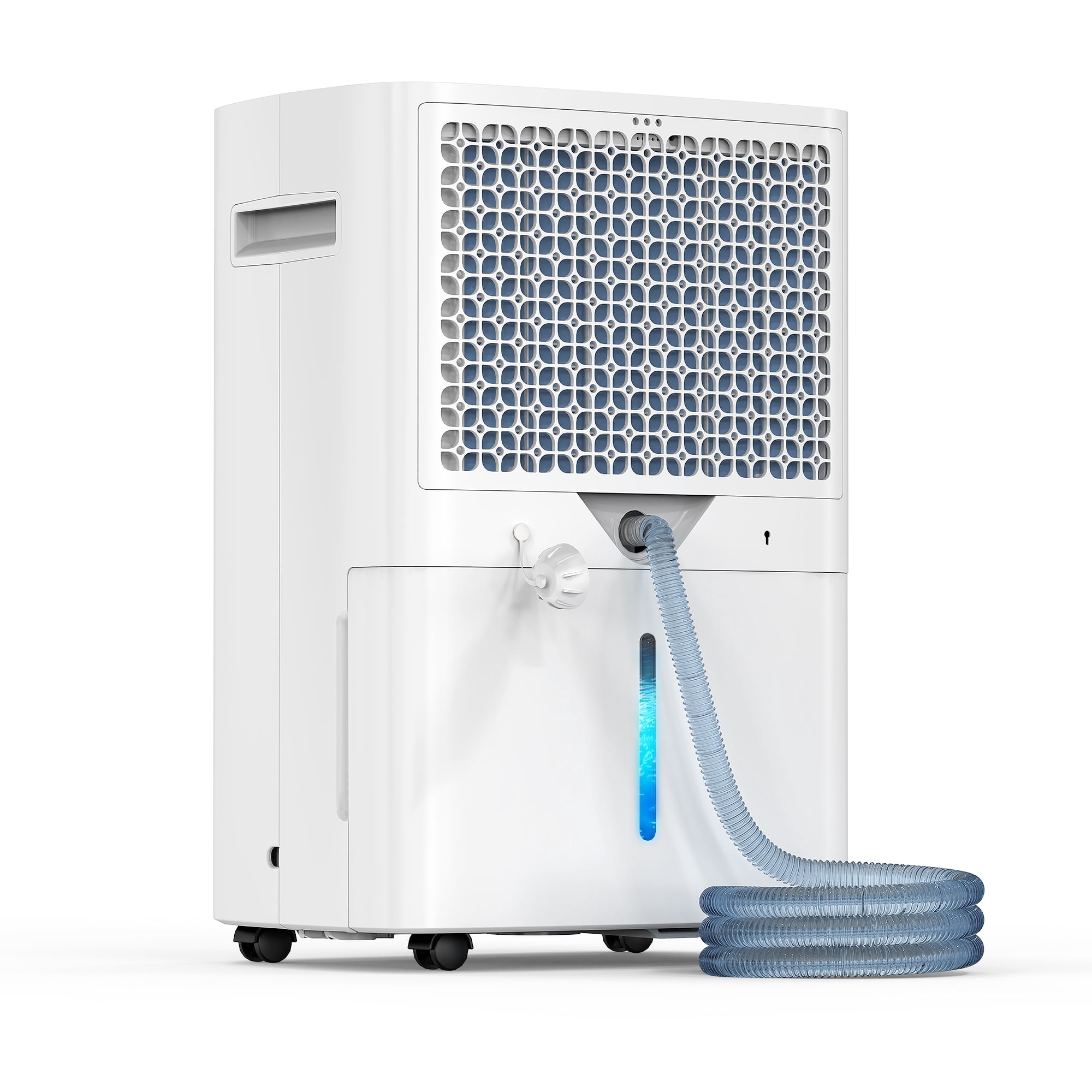 78 pt. 5000 sq. ft. Dehumidifier for Home in White, with Large Bucket, Drain Hose, ETL Certified, Dual Humidity Display