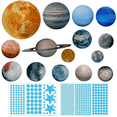 thumbnail image 1 of 780 Pcs Glow In The Dark Solar System Wall Stickers, Luminous Planet Star Dot Wall Decals, Space Decor for Kids Bedroom Ceiling Home Decor, 1 of 6