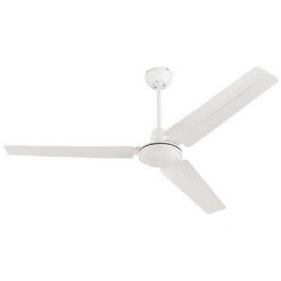 78127 56 in. Industrial White Finish Ceiling Fan