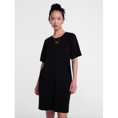Scenario Women's and Women's Plus Mini Dress with Short Raglan Sleeves, Sizes XS-4X
