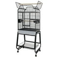 thumbnail image 1 of 782217 Black Economy Open Victorian Top Bird Cage with Plastic Base, by A&E Cage Company, 1 of 2