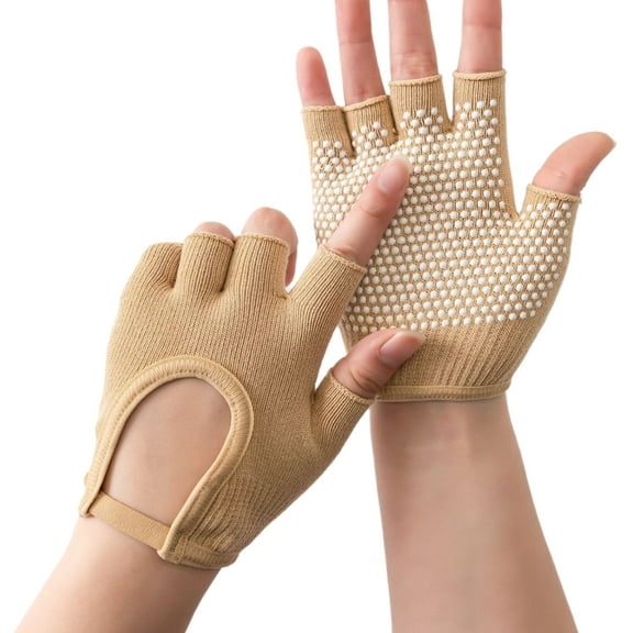 7829 1 Pair Silicones Antislip Glove Five Finger Glove Fitness Exercise Glove Workout Glove Weightliftings Glove Man Women