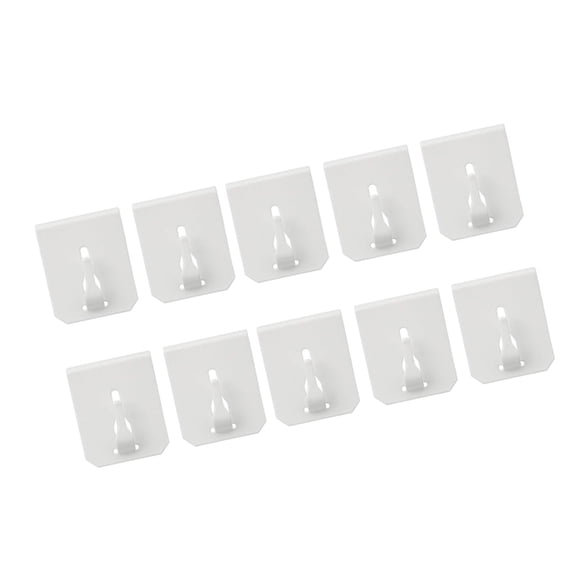 7829 10Pcs Window Hooks Decorative Clips Metal Fasteners For Hanging Window Ornaments