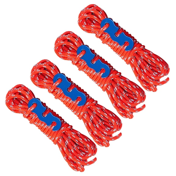 7829 13 Feet Guy Rope for Outdoor Camping Hiking Awning Tent Reflective Tent Guy Rope