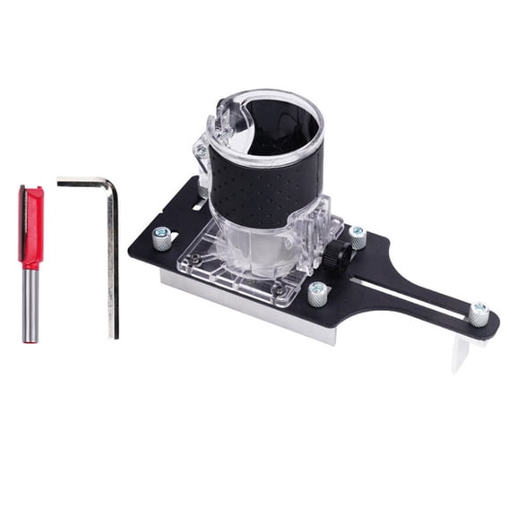 7829 2 in 1 Grooving Aid and Positioner Feature Limiter Accuracy Scale Adjustable Fence 10 40mm for Woodworking