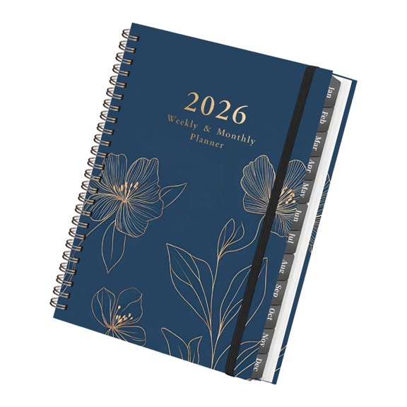 7829 2026 Work Life Planner Travel Journal Schedule Notebook Compacts Size Design