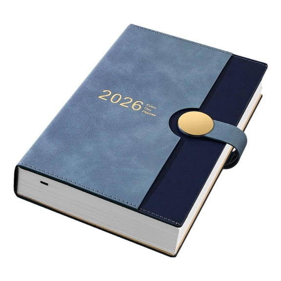 7829 2026 Yearly Organizers Notebook Time Management Journal Daily Planner For Travel