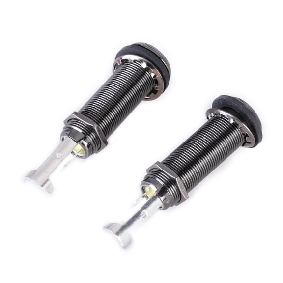 7829 2Pcs Electric Guitar Bass 6.35mm Socket 1/4 Inch Output Socket Plug Endpin Socket Guitar Replacement Parts Enduring