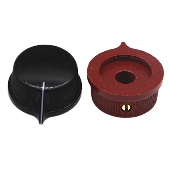 7829 2Pcs Guitar Effect Pedal Knobs Pointers Control Knobs Guitar Replacement Part