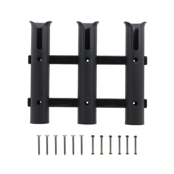 7829 3 Tube Link Rod Rack Fishing Rod Socket Fishing Rod Holder Fishing Rod Rack