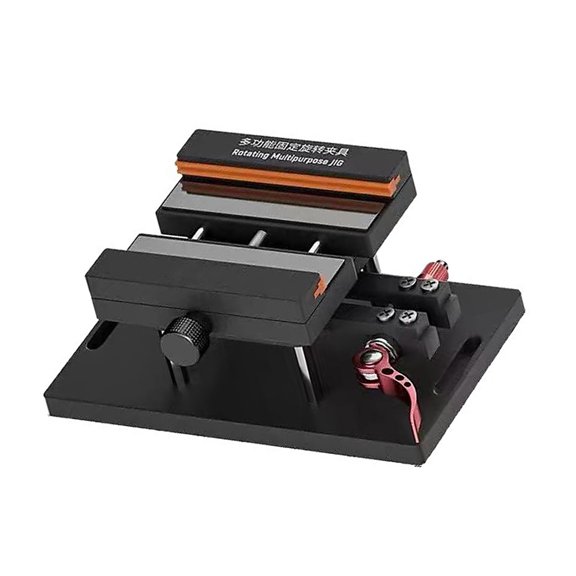 7829 360 Degree Mounting Clamp Remove The Back Cover Glass Repair Rotating Fixed