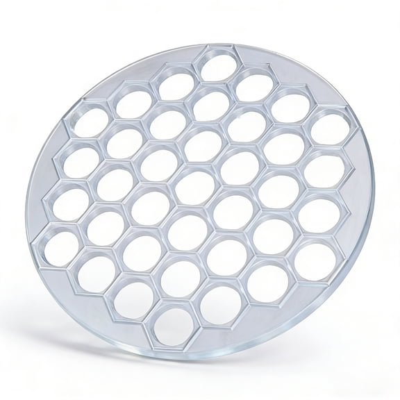 7829 37 Cavities Dumpling Mold Food Grade Aluminum Alloy Dumpling Baking Pan Multipurpsoe Kitchen Cookware For Home Cooking