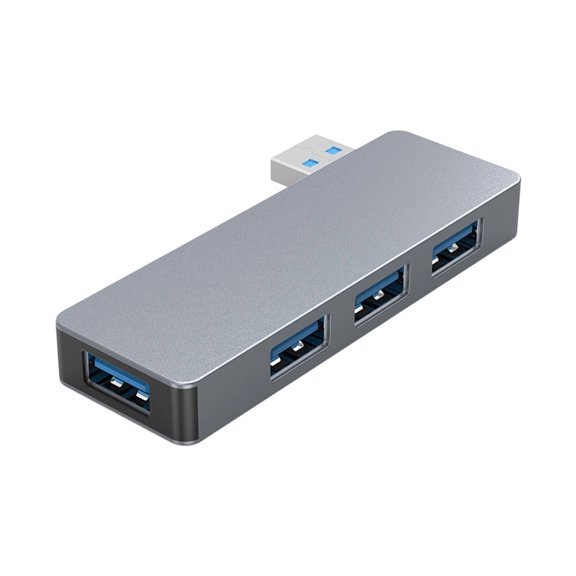 7829 4 In 1 USB3.0 Hubs Aluminum Alloy Fast Speed Data Transfer For Laptop PC