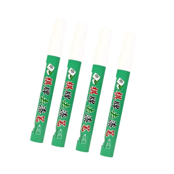 7829 4Pcs Board Game Touch Up Markers Easy To Use Scratch Cover Pen Set For Scratches On Chess Mahjong And Wooden Surfaces