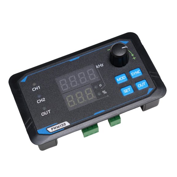 7829 5-24V Double Signal Generator Square Pulse Frequency Meter 1Hz-150kHz Output