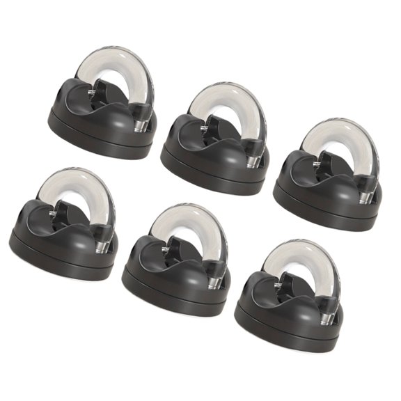 7829 6Pcs Magnetic Cable Organizers with 360 Degree Rotation and Strong Magnet for Desktop Data Line Management