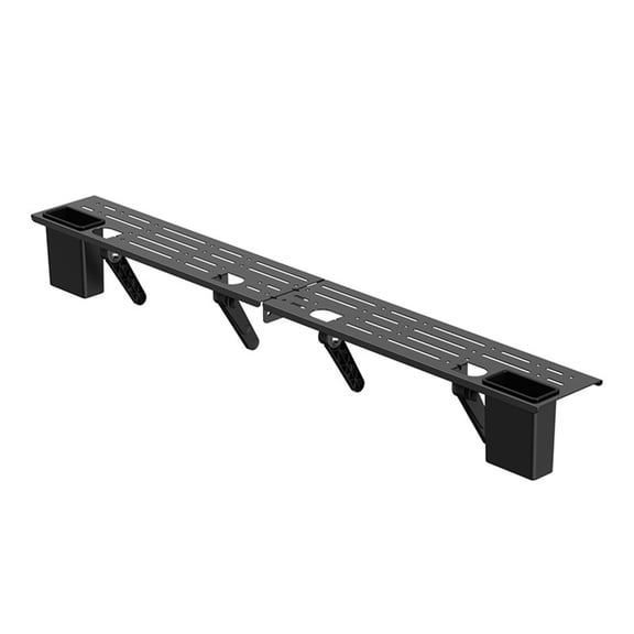 7829 Adjustable TV Upper Storage Rack Ideal For Entertainment Items And Home Decor