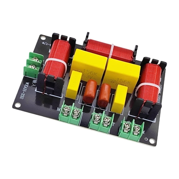 7829 Advanced 200W 3Way Speaker Crossover for Professional Speaker Systems Clear Sound