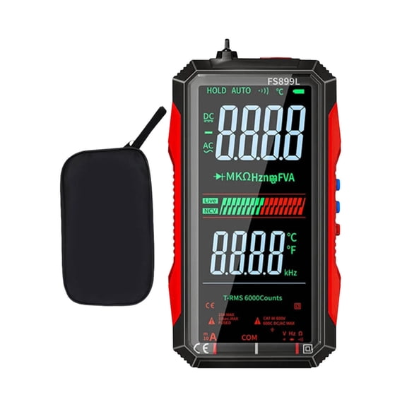 7829 Advanced Digital Multimeter 6000 Counts Reliable Measurement NCV Function For Home And Industrial Applications