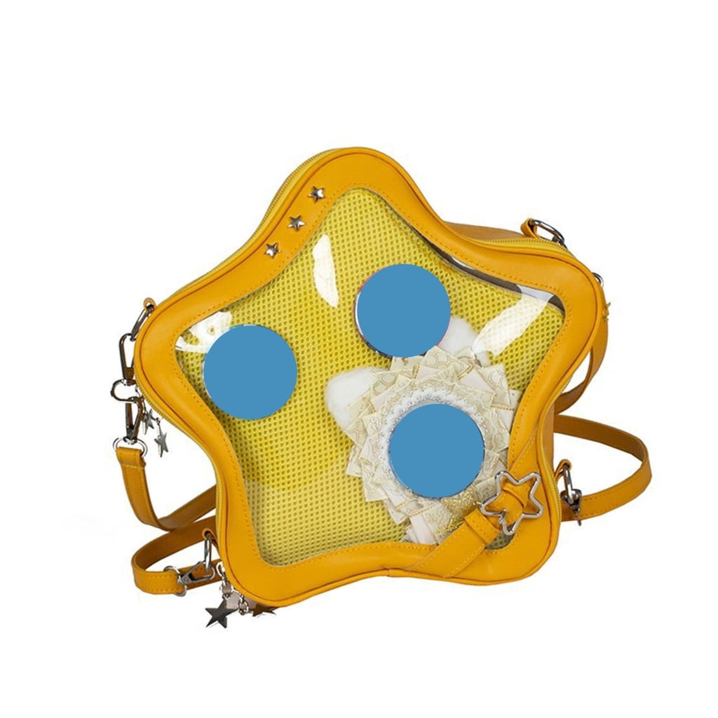 7829 Aesthetic Ita Bag Backpack with Insert forAn1meDisplay Star Shaped Itabag Crossbody Bag Shoulder Bags Backpack Daypack