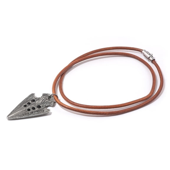 7829 Arrows Pendant Necklace Alloy Adjustable Clavicle Chain Stylish Neck Jewelry