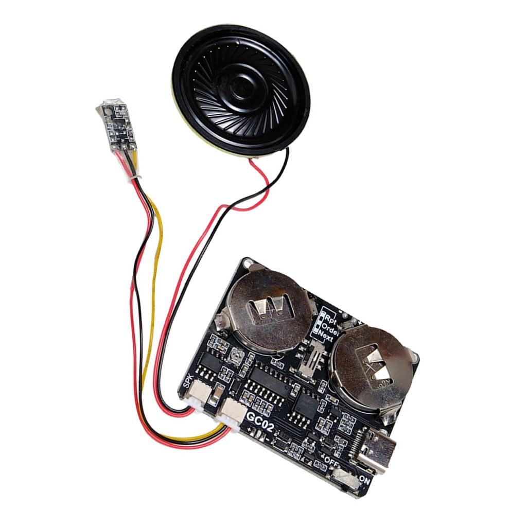 7829 Battery Power DIY Sound Recording Module 8MB Recordable Sound ...