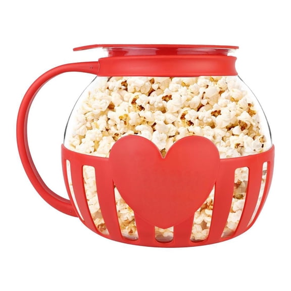 7829 Borosilicate Glass Microwave Popcorn Maker With Lid Popping Popcorn Maker Jar