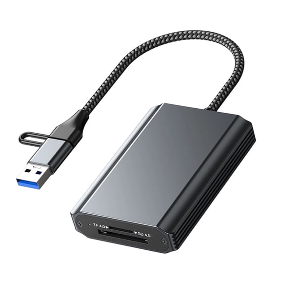 7829 CFe Type B/Type A/ and TF Card Reader USB A And USB C Port 10Gbps Speed Aluminum Construction for Laptop