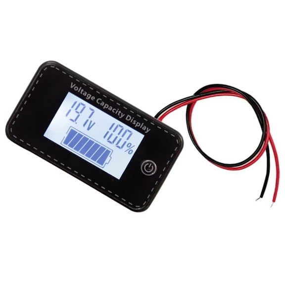 7829 Car Battery Charge Levels Indicator LED Digital Display 5-100V Battery Capacity