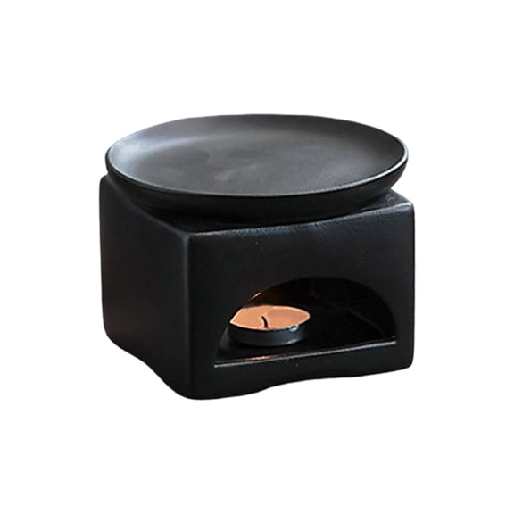 7829 Ceramic Tealight Candle Holder,Oil Burners for Scented Oil,Tealight Wax Warmer Decoration Bedroom,Living Room Decors