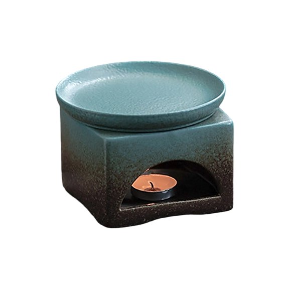 7829 Ceramic Tealight Candle Holder,Oil Burners for Scented Oil,Tealight Wax Warmer Decoration Bedroom,Living Room Decors