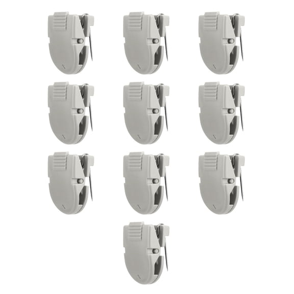 7829 Colorful Transparent Square Clip Cubicle Clip for Secure Document Hanging