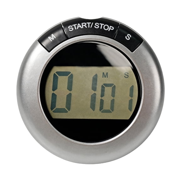 7829 Compact Kitchen Timers With Magnetic Back And Simple Countdowns Function