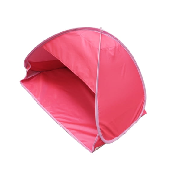 7829 Convenient Sun Block Head Tent For Outdoor Camping Beach And Indoor Use M Size Light Polyester