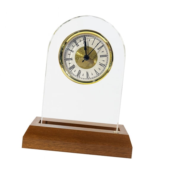 7829 Crystal Clock Like Anniversaries With Sentimental Value And Reflective Glass Construction