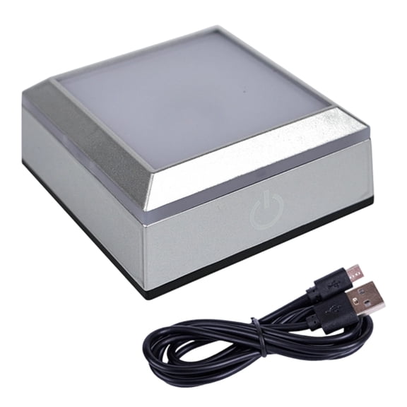 7829 Crystals Lamp Base Featuring Touch LED Adjustable Light for Ambiances