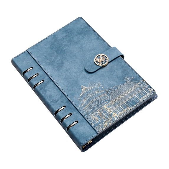 7829 Detachable Rings Binder Mini Size Notebook Quality Smooth Writing Paper Materials Customizable Page Refill Able Notebook